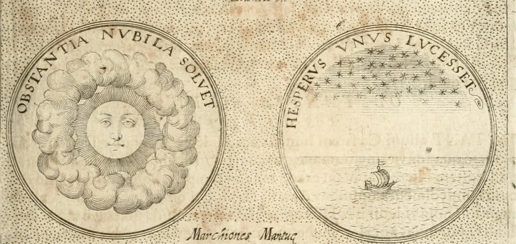 An illustration from Symbola diuina & humana pontificum, imperatorum, regum, 1652, leaf 400