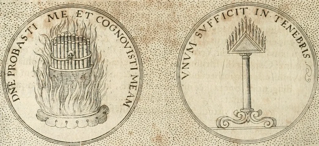 An illustration from Symbola diuina & humana pontificum, imperatorum, regum, 1652, leaf 403