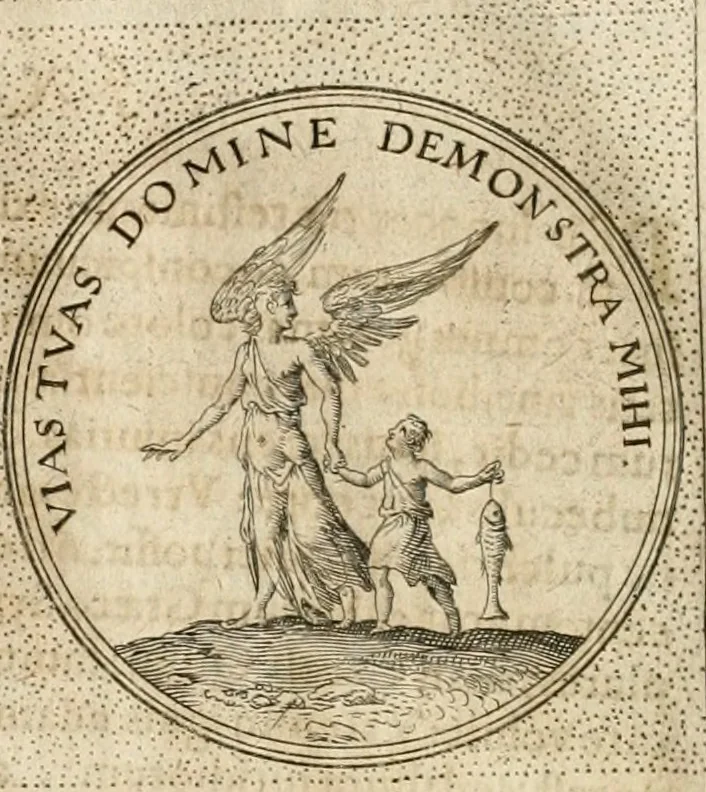 An illustration from Symbola diuina & humana pontificum, imperatorum, regum, 1652, leaf 407