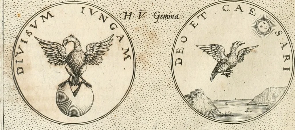An illustration from Symbola diuina & humana pontificum, imperatorum, regum, 1652, leaf 41