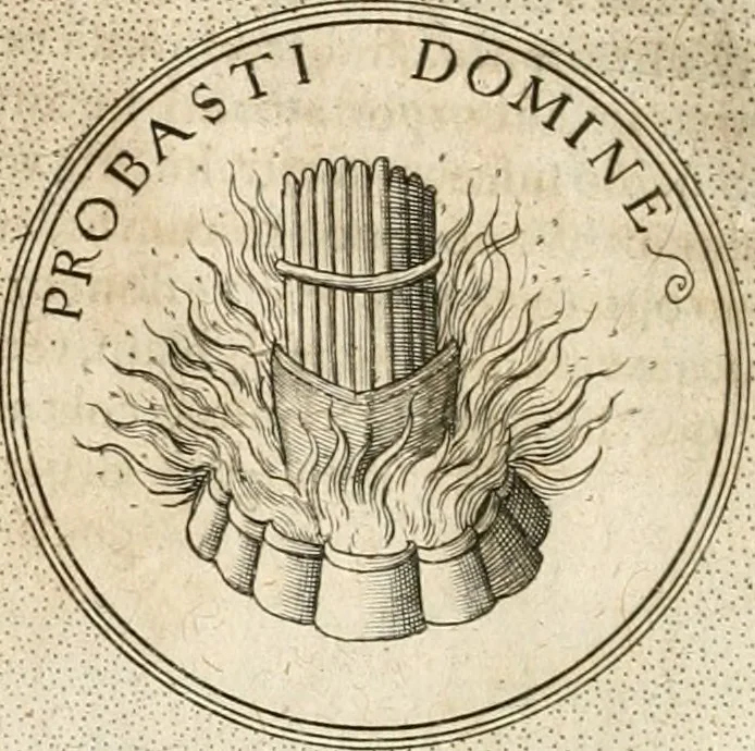 An illustration from Symbola diuina & humana pontificum, imperatorum, regum, 1652, leaf 411
