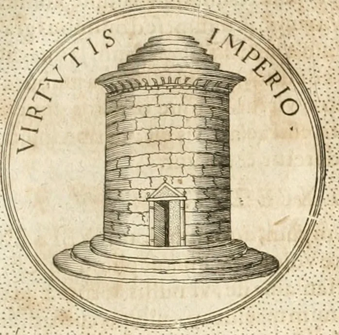 An illustration from Symbola diuina & humana pontificum, imperatorum, regum, 1652, leaf 414