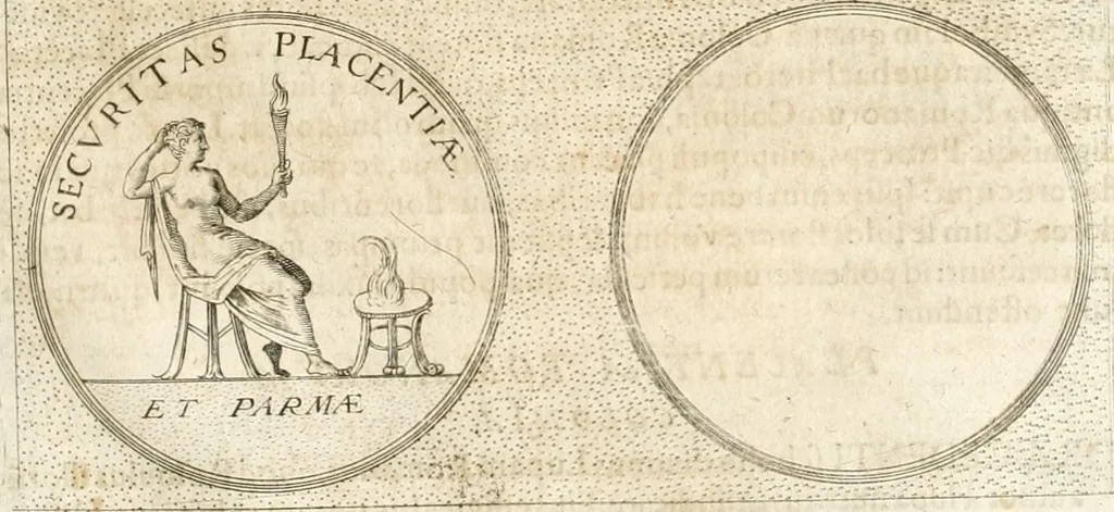 An illustration from Symbola diuina & humana pontificum, imperatorum, regum, 1652, leaf 414