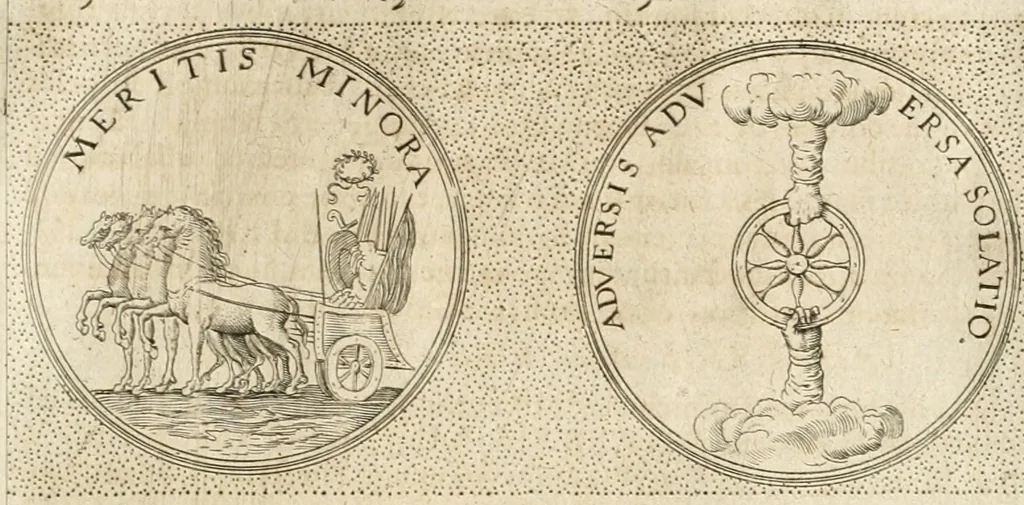 An illustration from Symbola diuina & humana pontificum, imperatorum, regum, 1652, leaf 420