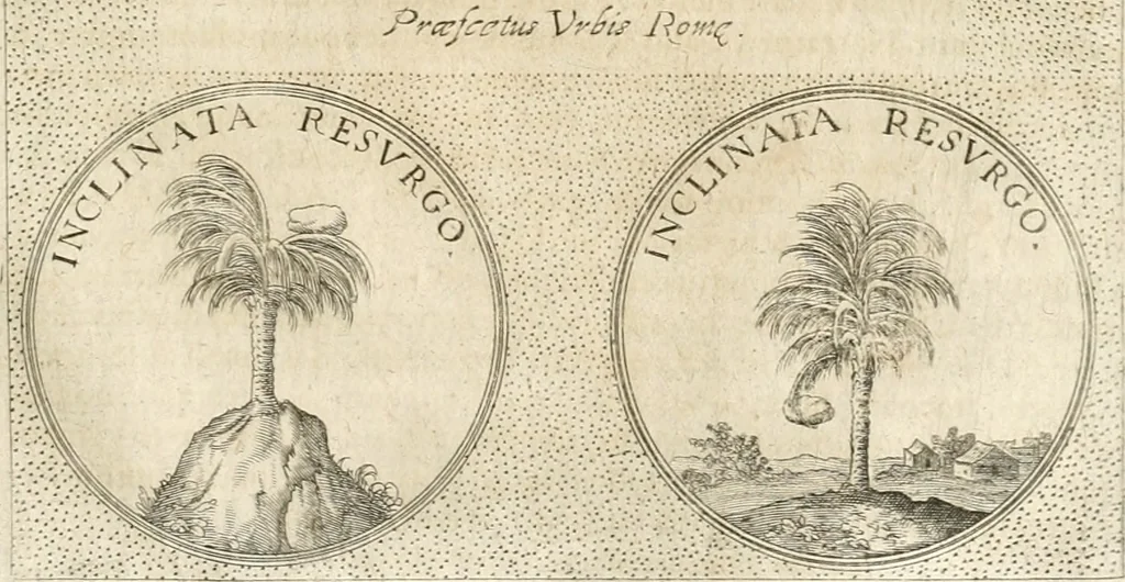 An illustration from Symbola diuina & humana pontificum, imperatorum, regum, 1652, leaf 420