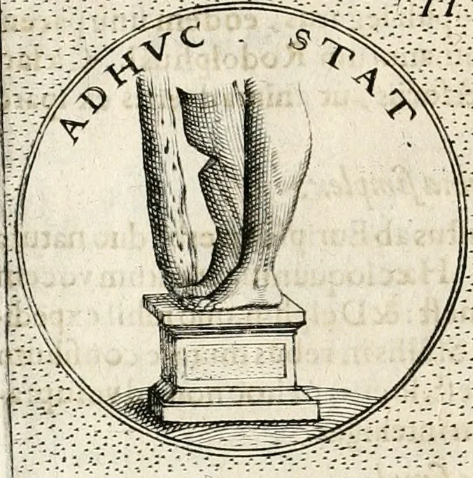 An illustration from Symbola diuina & humana pontificum, imperatorum, regum, 1652, leaf 43