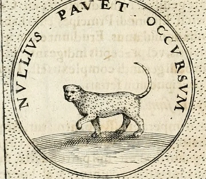 An illustration from Symbola diuina & humana pontificum, imperatorum, regum, 1652, leaf 43
