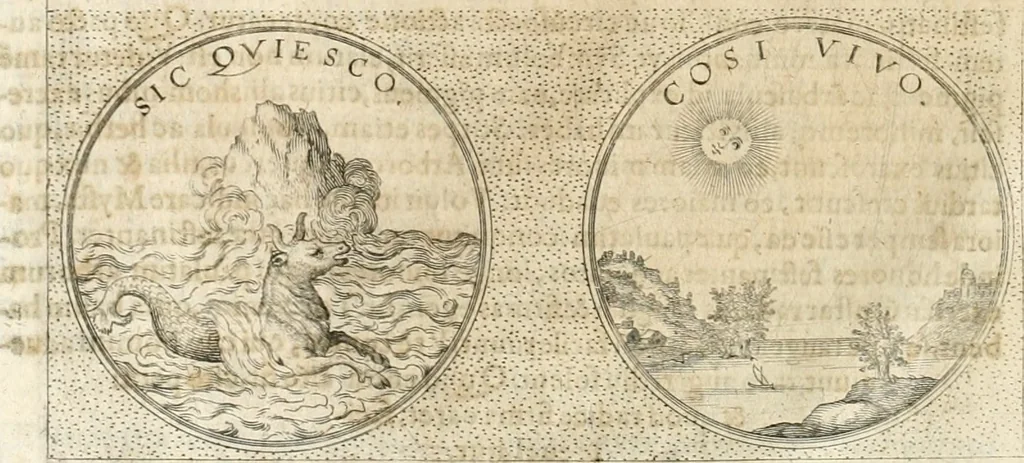 An illustration from Symbola diuina & humana pontificum, imperatorum, regum, 1652, leaf 431