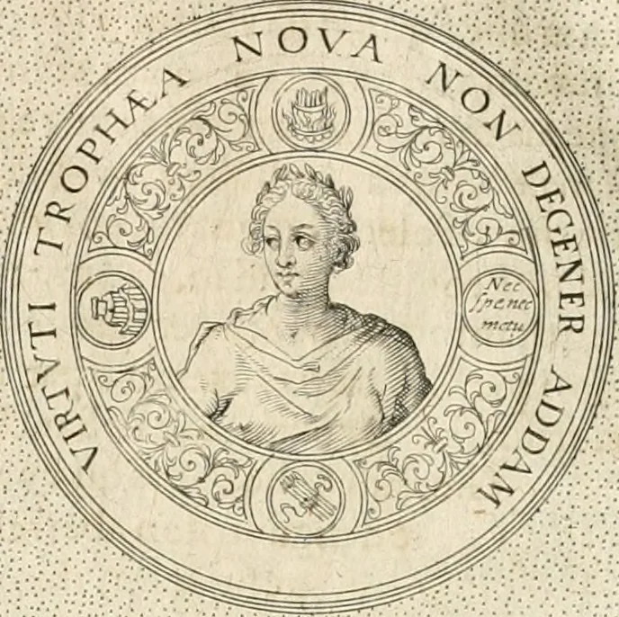 An illustration from Symbola diuina & humana pontificum, imperatorum, regum, 1652, leaf 435