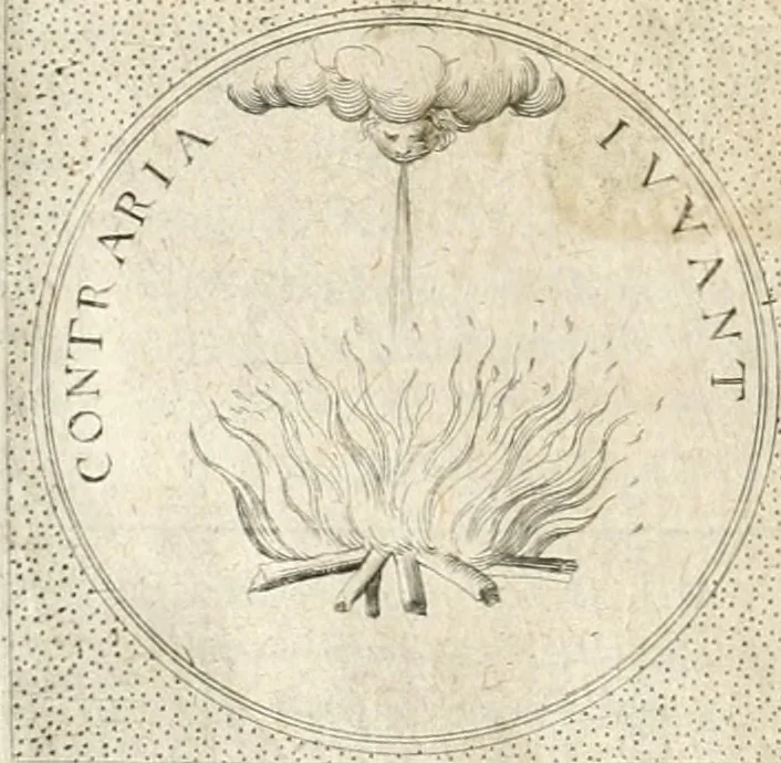 An illustration from Symbola diuina & humana pontificum, imperatorum, regum, 1652, leaf 443