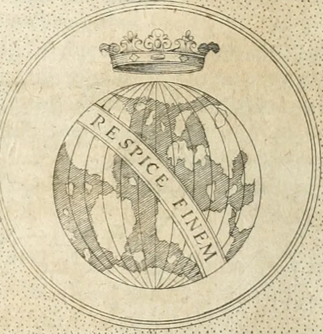 An illustration from Symbola diuina & humana pontificum, imperatorum, regum, 1652, leaf 443