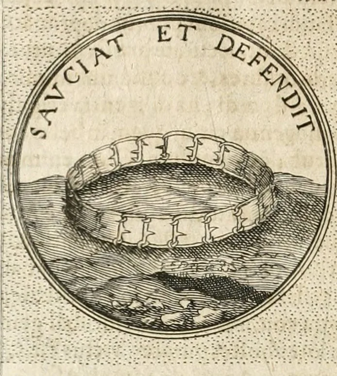 An illustration from Symbola diuina & humana pontificum, imperatorum, regum, 1652, leaf 447