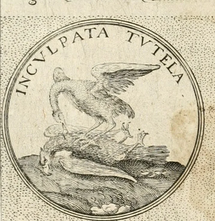 An illustration from Symbola diuina & humana pontificum, imperatorum, regum, 1652, leaf 447