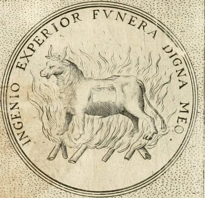 An illustration from Symbola diuina & humana pontificum, imperatorum, regum, 1652, leaf 447