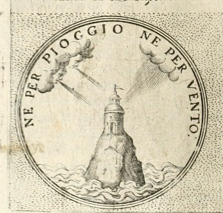 An illustration from Symbola diuina & humana pontificum, imperatorum, regum, 1652, leaf 447