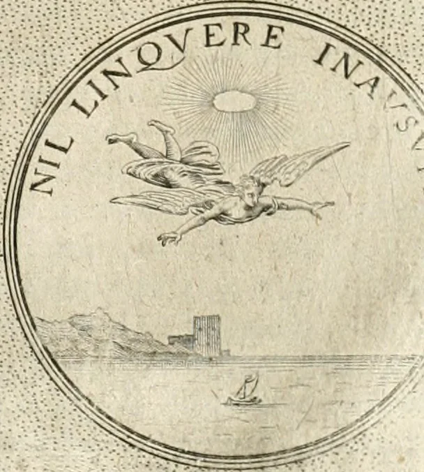 An illustration from Symbola diuina & humana pontificum, imperatorum, regum, 1652, leaf 447