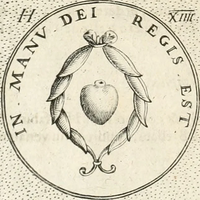 An illustration from Symbola diuina & humana pontificum, imperatorum, regum, 1652, leaf 45