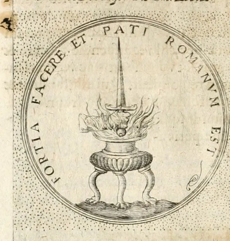 An illustration from Symbola diuina & humana pontificum, imperatorum, regum, 1652, leaf 451