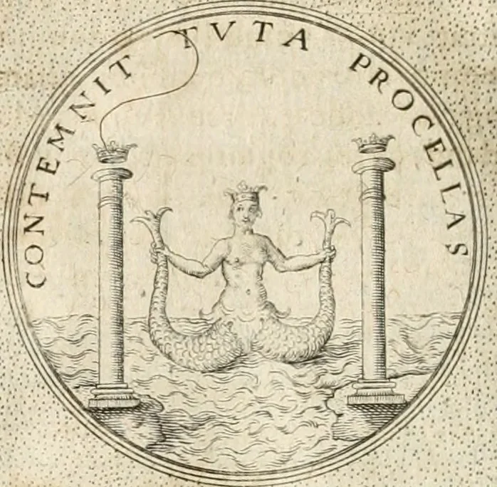 An illustration from Symbola diuina & humana pontificum, imperatorum, regum, 1652, leaf 451