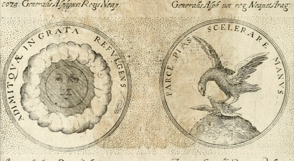An illustration from Symbola diuina & humana pontificum, imperatorum, regum, 1652, leaf 451
