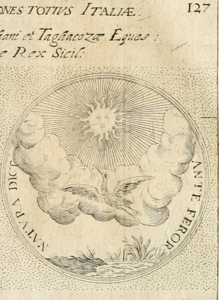 An illustration from Symbola diuina & humana pontificum, imperatorum, regum, 1652, leaf 455