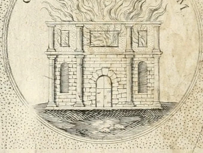 An illustration from Symbola diuina & humana pontificum, imperatorum, regum, 1652, leaf 455