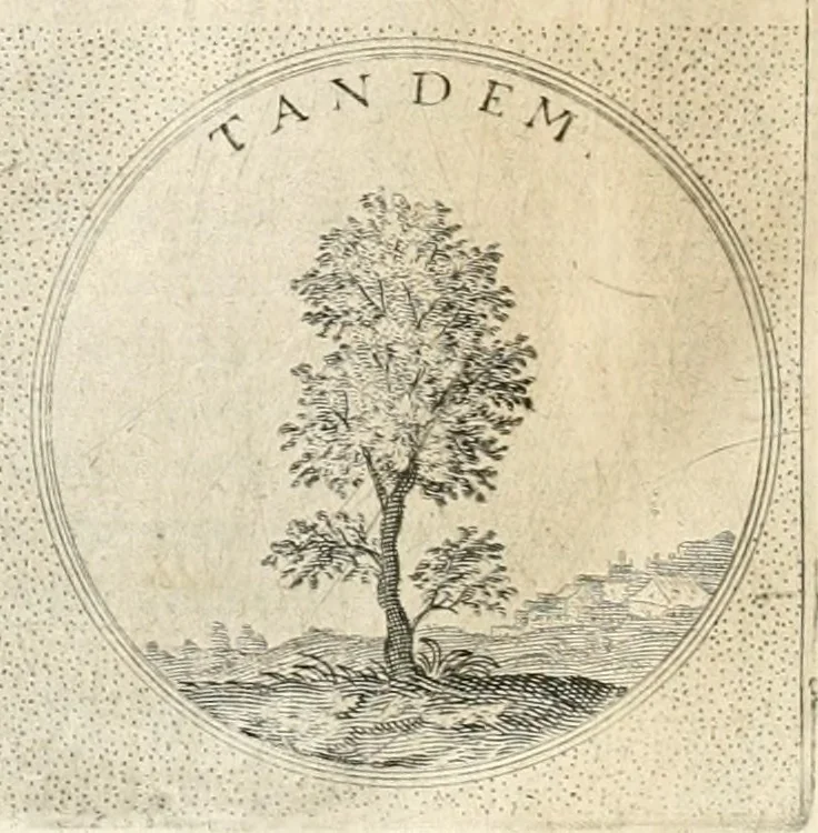 An illustration from Symbola diuina & humana pontificum, imperatorum, regum, 1652, leaf 455