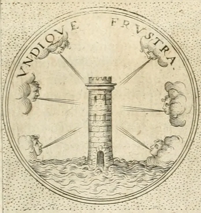 An illustration from Symbola diuina & humana pontificum, imperatorum, regum, 1652, leaf 458