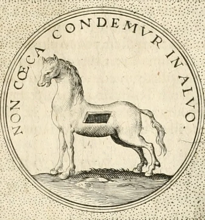 An illustration from Symbola diuina & humana pontificum, imperatorum, regum, 1652, leaf 462