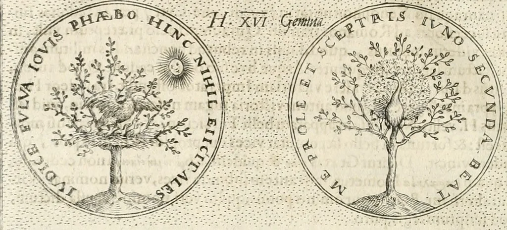 An illustration from Symbola diuina & humana pontificum, imperatorum, regum, 1652, leaf 47