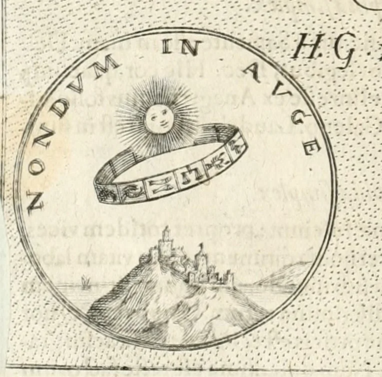 An illustration from Symbola diuina & humana pontificum, imperatorum, regum, 1652, leaf 47