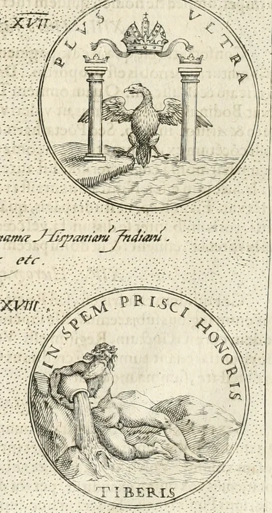 An illustration from Symbola diuina & humana pontificum, imperatorum, regum, 1652, leaf 47