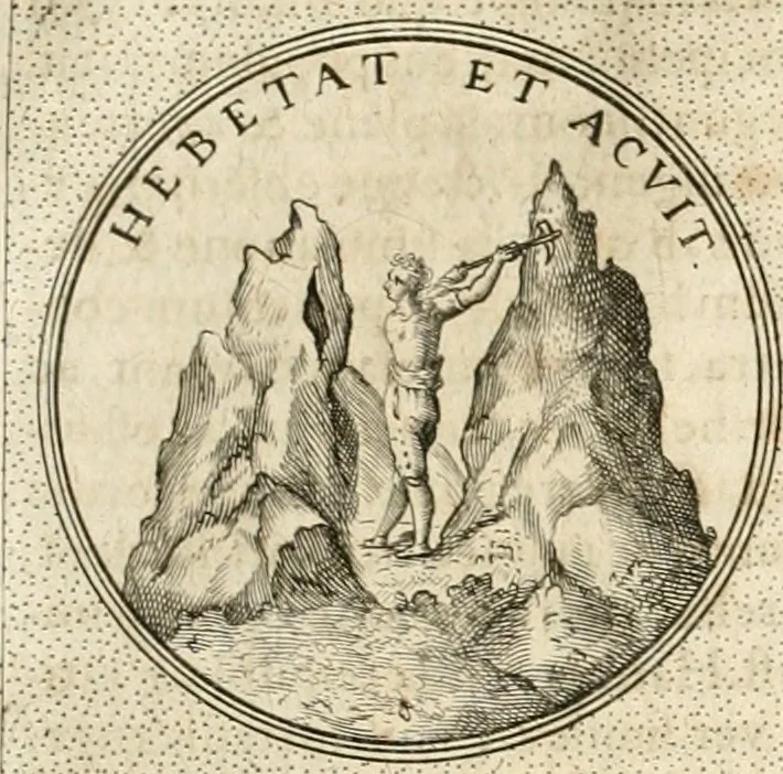 An illustration from Symbola diuina & humana pontificum, imperatorum, regum, 1652, leaf 470