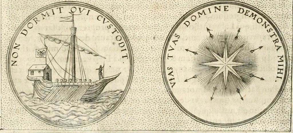 An illustration from Symbola diuina & humana pontificum, imperatorum, regum, 1652, leaf 470