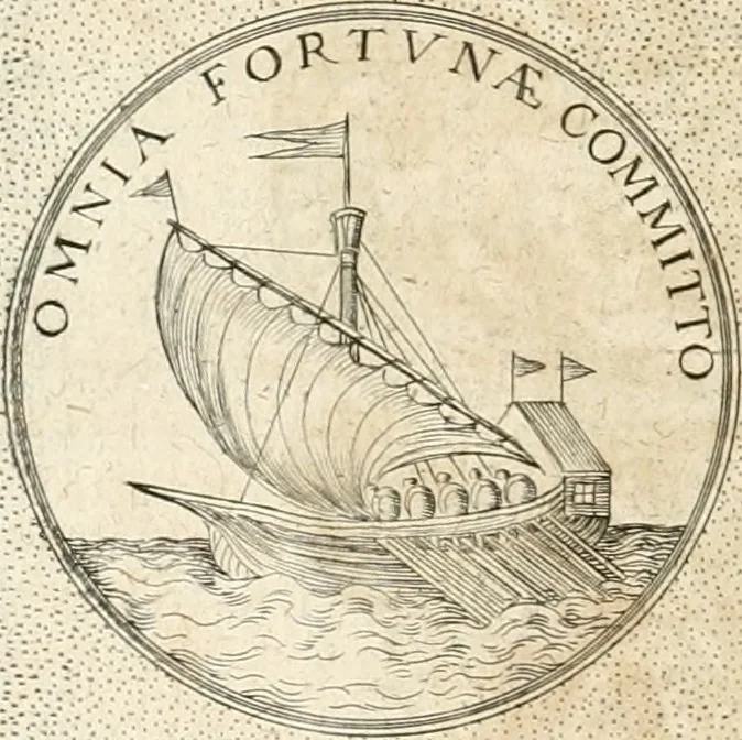 An illustration from Symbola diuina & humana pontificum, imperatorum, regum, 1652, leaf 475