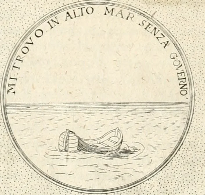An illustration from Symbola diuina & humana pontificum, imperatorum, regum, 1652, leaf 475