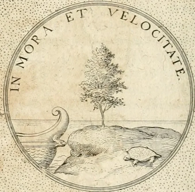 An illustration from Symbola diuina & humana pontificum, imperatorum, regum, 1652, leaf 475