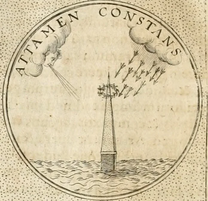 An illustration from Symbola diuina & humana pontificum, imperatorum, regum, 1652, leaf 479