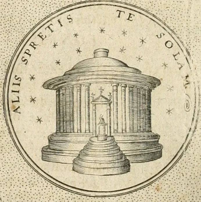 An illustration from Symbola diuina & humana pontificum, imperatorum, regum, 1652, leaf 483