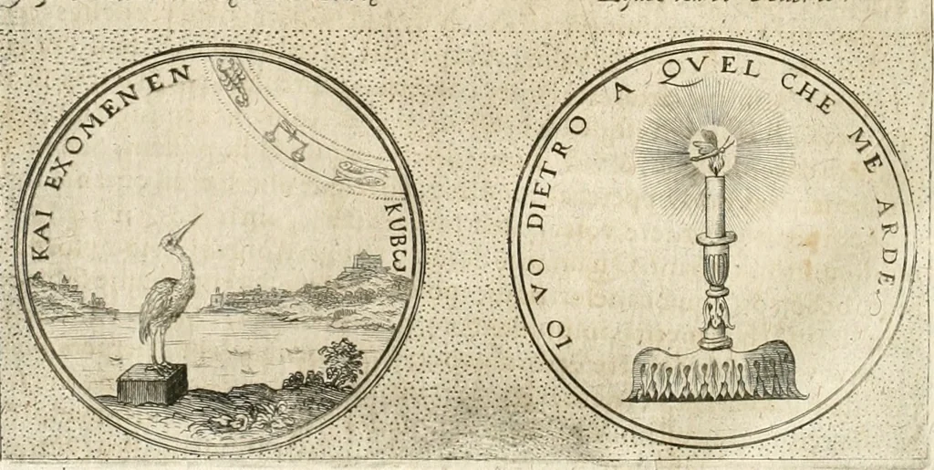 An illustration from Symbola diuina & humana pontificum, imperatorum, regum, 1652, leaf 483