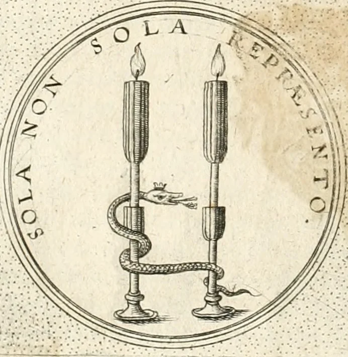 An illustration from Symbola diuina & humana pontificum, imperatorum, regum, 1652, leaf 499