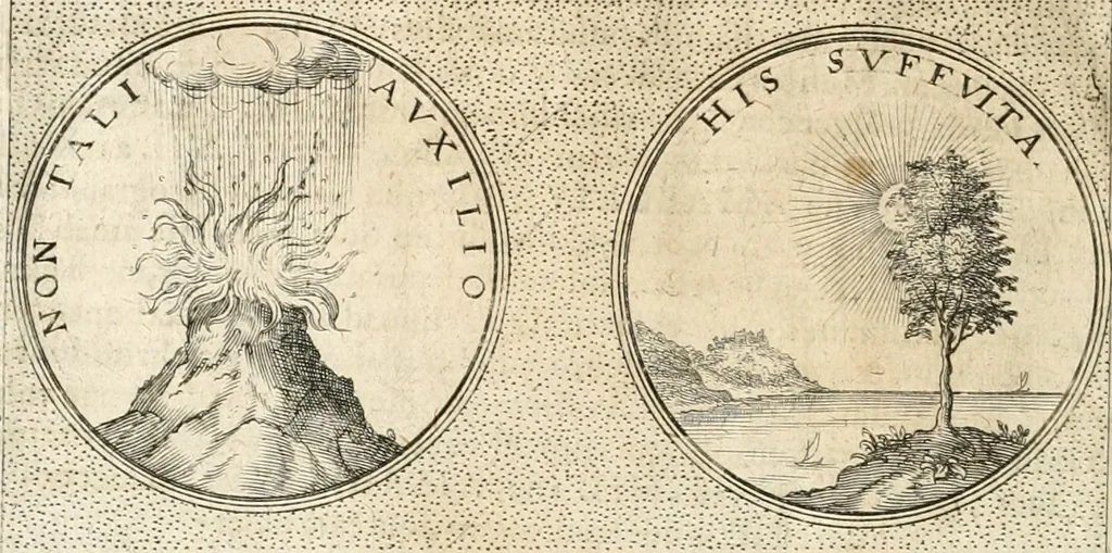 An illustration from Symbola diuina & humana pontificum, imperatorum, regum, 1652, leaf 503