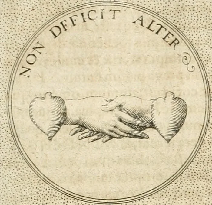 An illustration from Symbola diuina & humana pontificum, imperatorum, regum, 1652, leaf 518