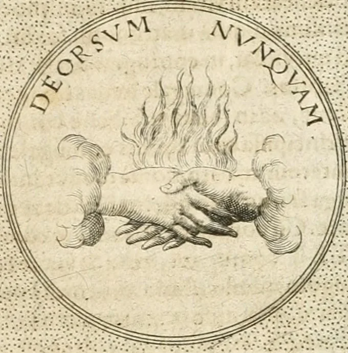 An illustration from Symbola diuina & humana pontificum, imperatorum, regum, 1652, leaf 518