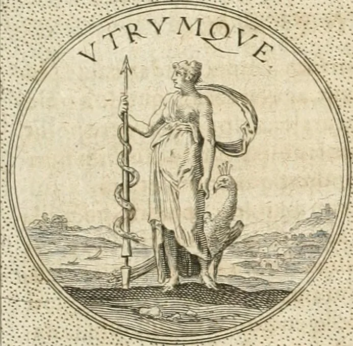 An illustration from Symbola diuina & humana pontificum, imperatorum, regum, 1652, leaf 518