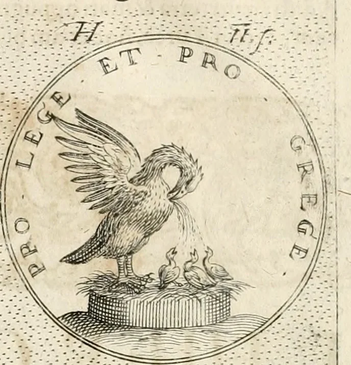 An illustration from Symbola diuina & humana pontificum, imperatorum, regum, 1652, leaf 63