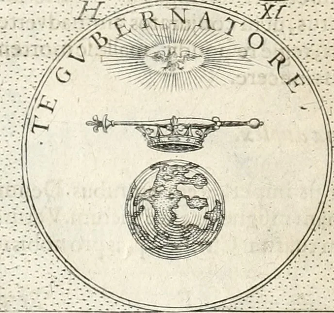 An illustration from Symbola diuina & humana pontificum, imperatorum, regum, 1652, leaf 65