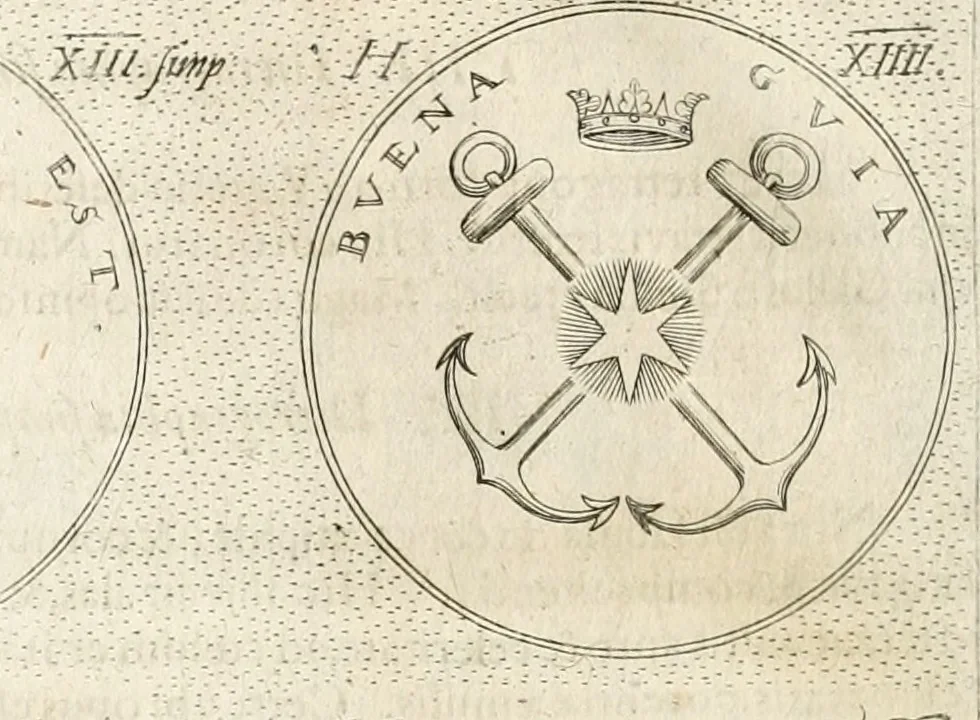 An illustration from Symbola diuina & humana pontificum, imperatorum, regum, 1652, leaf 67