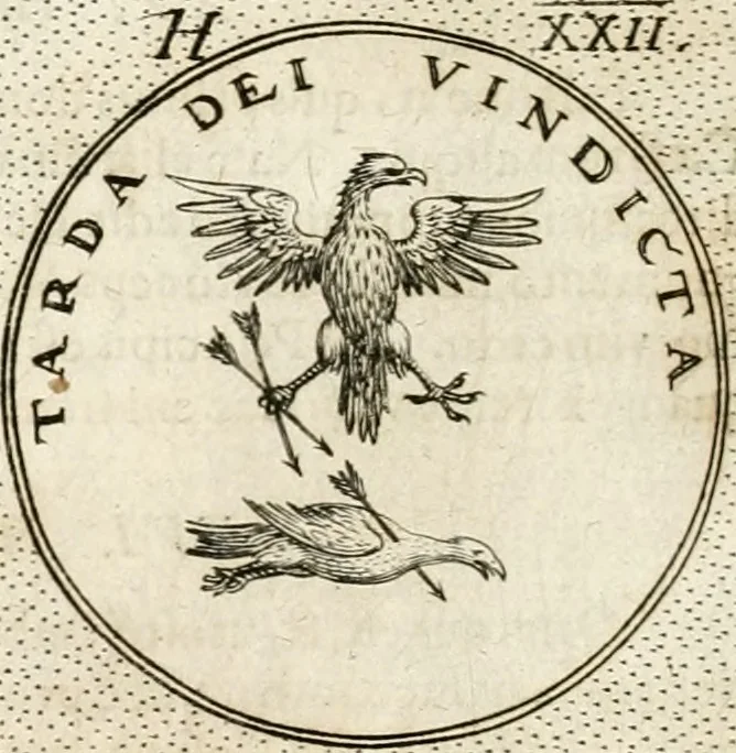 An illustration from Symbola diuina & humana pontificum, imperatorum, regum, 1652, leaf 69