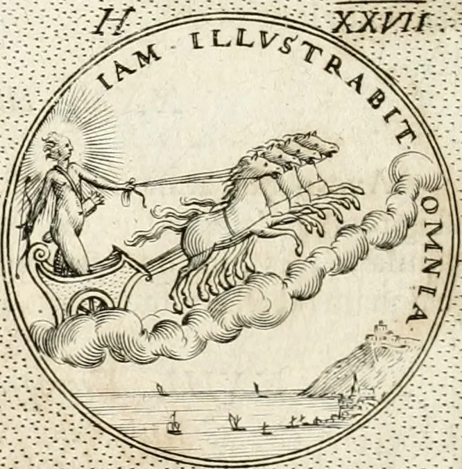 An illustration from Symbola diuina & humana pontificum, imperatorum, regum, 1652, leaf 71